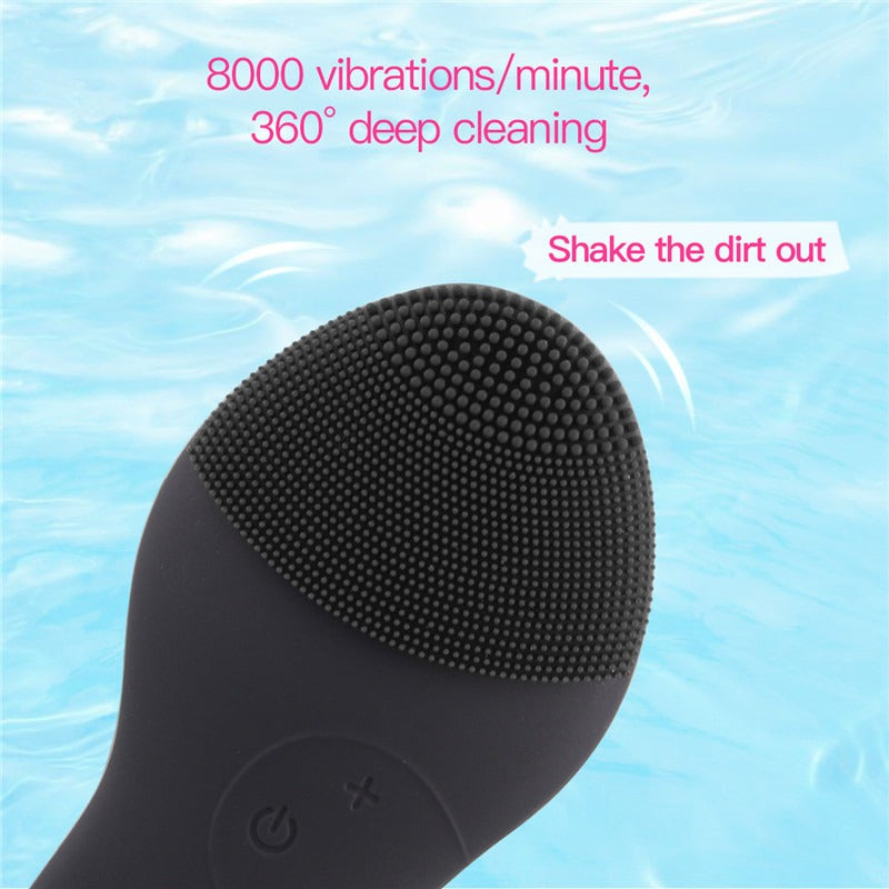 Beauty Instrument Face Washing Instrument Electric Silicone Face Washing Brush